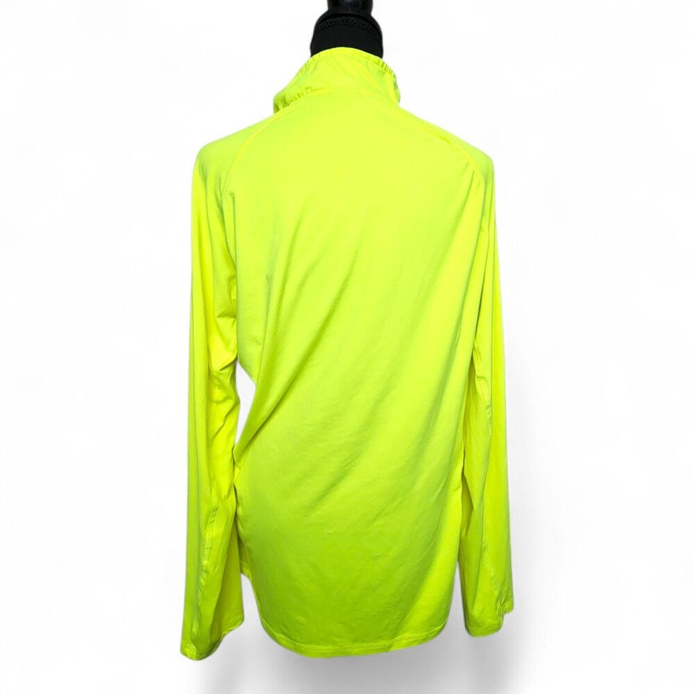 Hind Athletic Top Women's Large Neon Yellow Activewear Running UV Protection - Picture 2 of 9